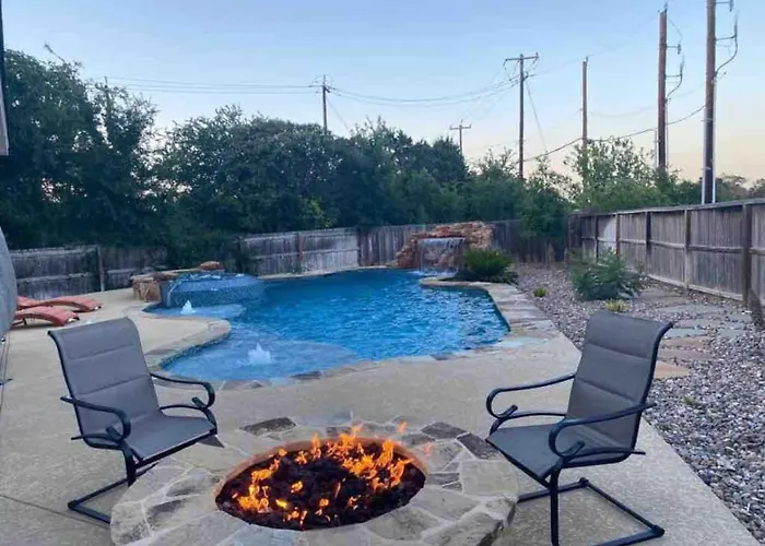 Lxry 5 Bedroom Large Heated Pool And Spa, Fire Pit