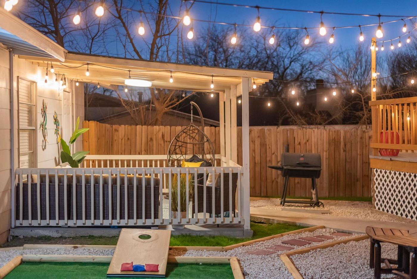 Game Room, Pool & Fire Pit At The Medical Center San Antonio