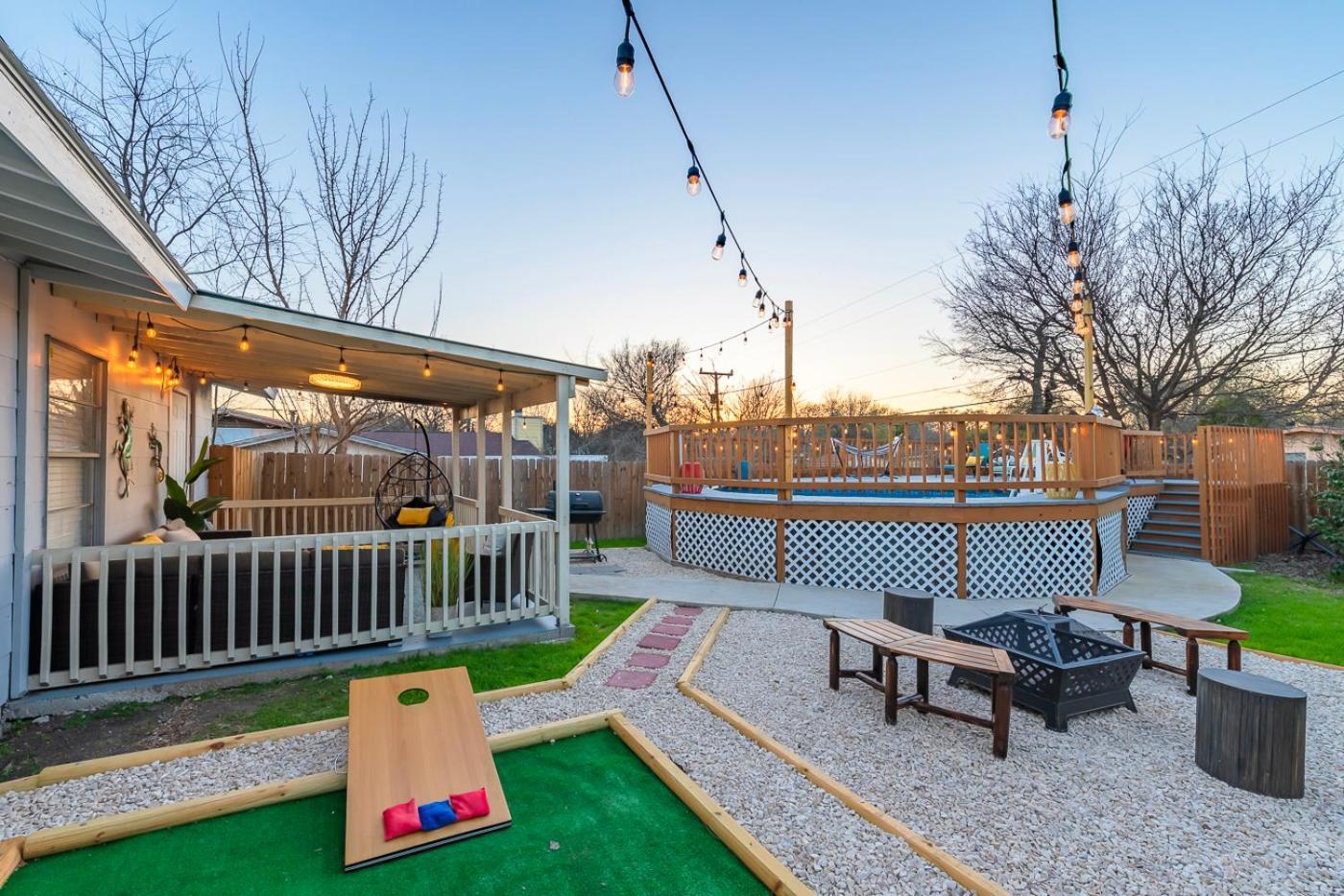 Game Room, Pool & Fire Pit At The Medical Center * San Antonio