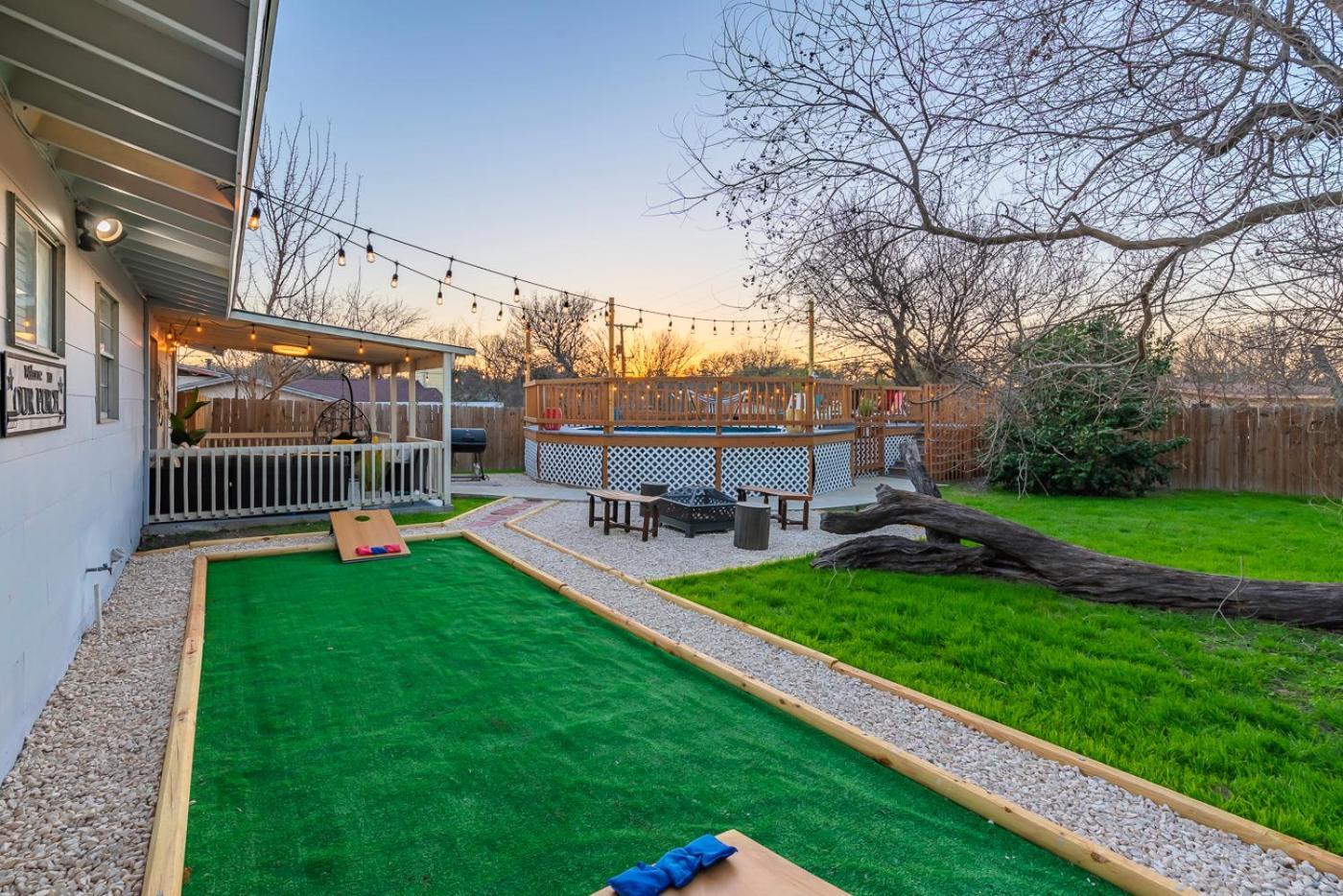 Game Room, Pool & Fire Pit At The Medical Center