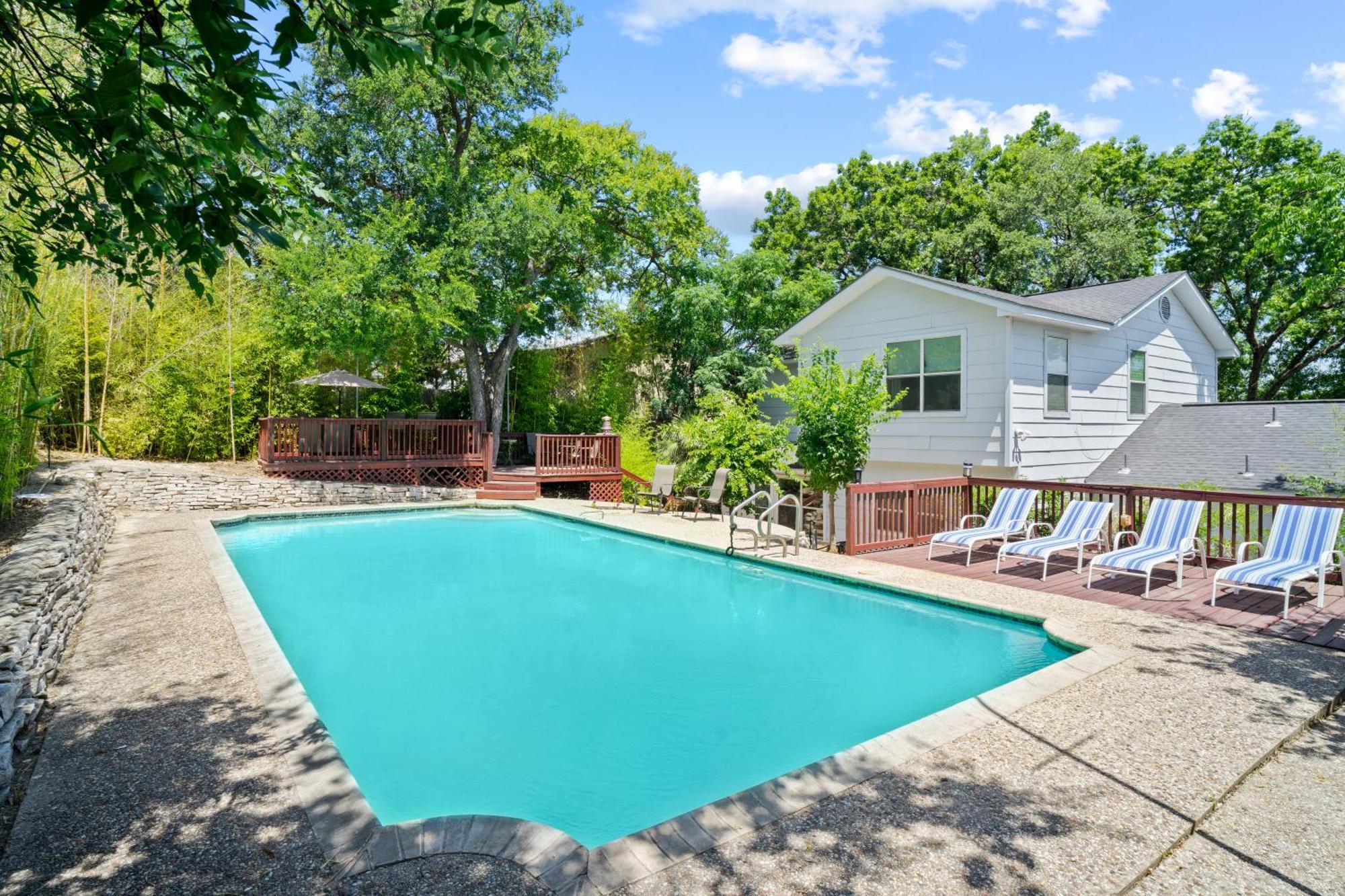 Bamboo Oasis-relaxing Hot Tub-family Time San Antonio