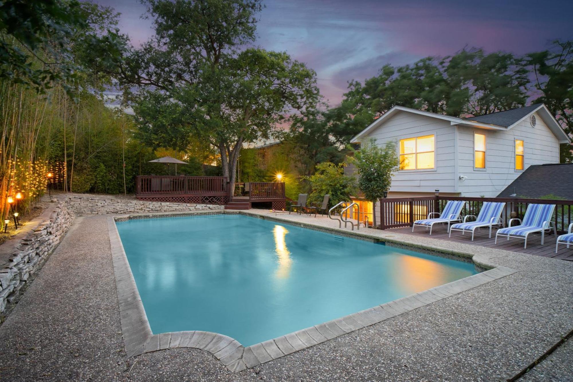 Holiday home Bamboo Oasis-relaxing Hot Tub-family Time San Antonio